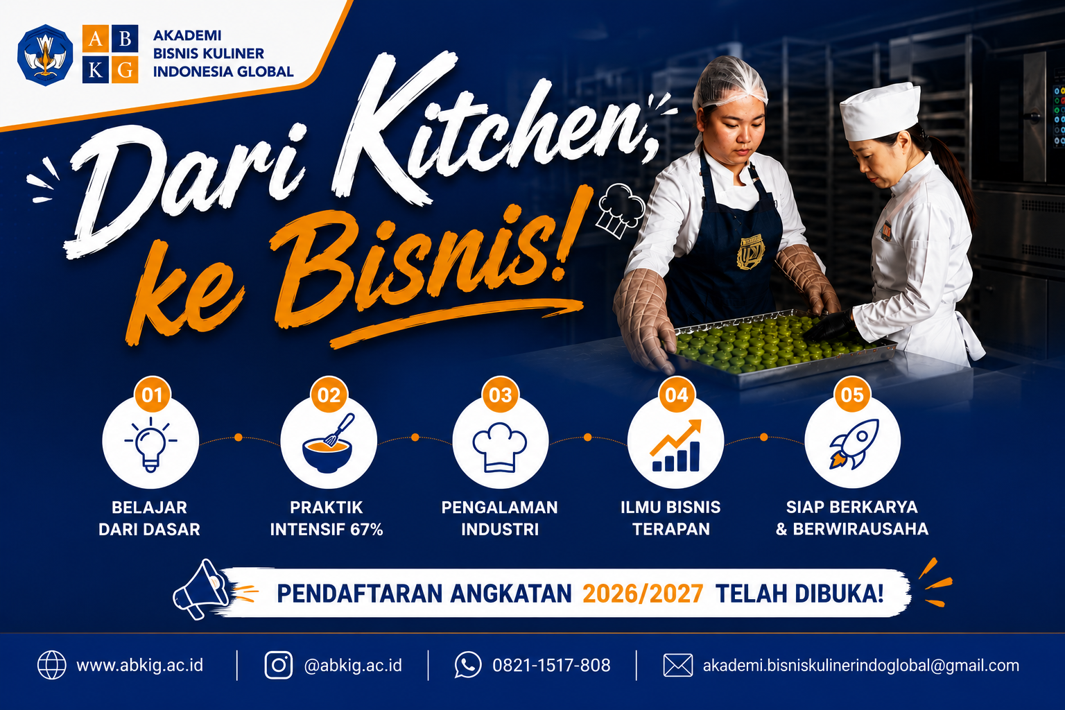 Dari Kitchen, ke Bisnis: Membangun Entrepreneur Kuliner dari Pengalaman Nyata