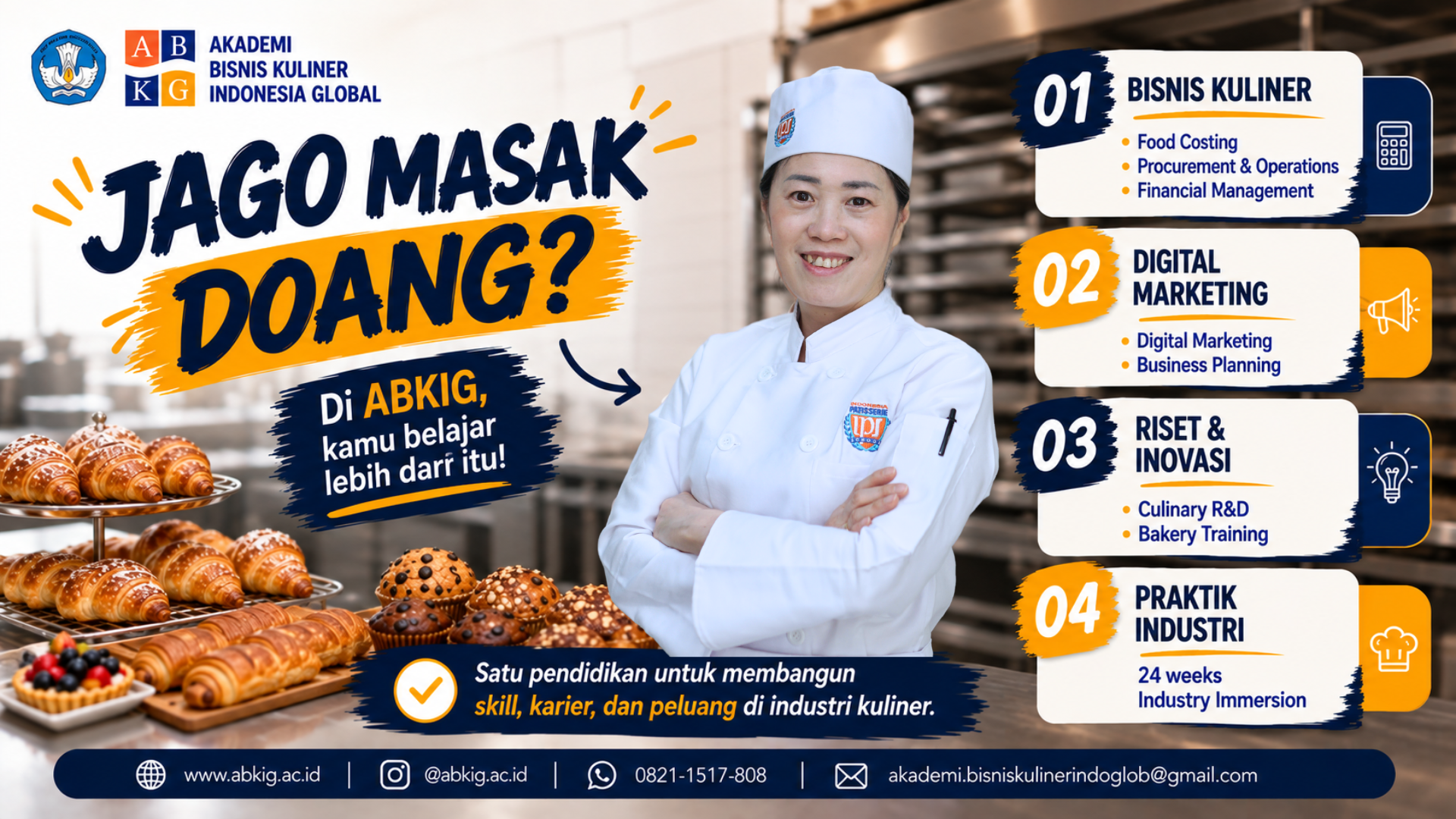 Jago Masak Saja Nggak Cukup, Ini Skill yang Perlu Kamu Kuasai di Industri Kuliner
